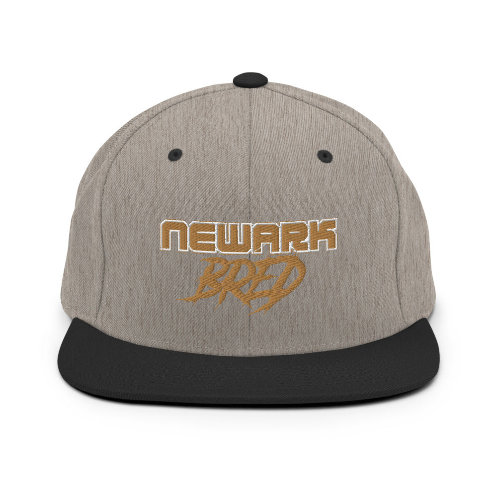Newark Bred Snapback Hat Gold