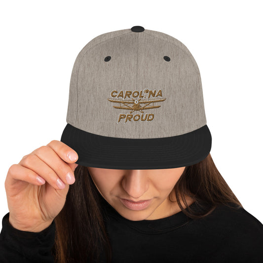 Carolina Proud Gold/Blue Snapback Hat