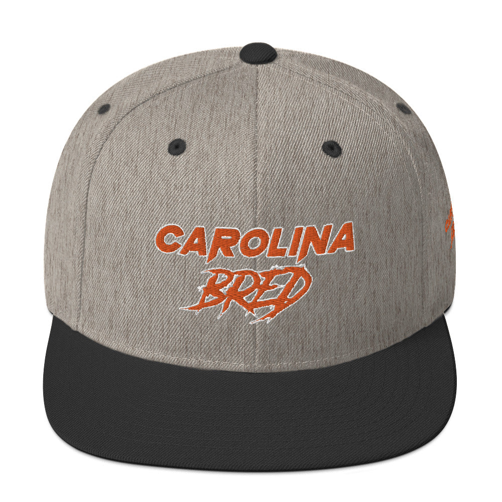 Carolina Bred - Orange Trim Snapback Hat