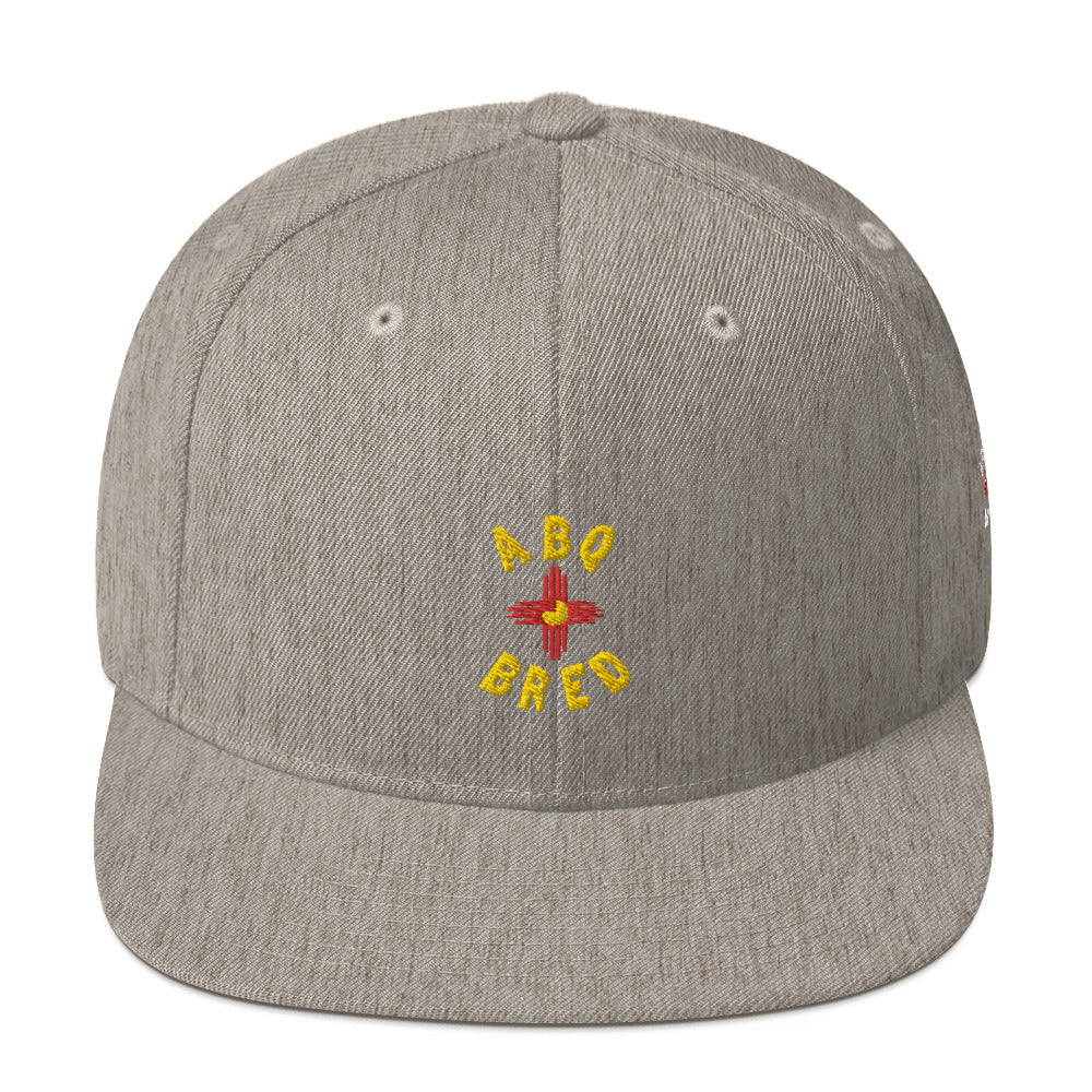 ABQ Bred - Yellow Red Snapback Hat
