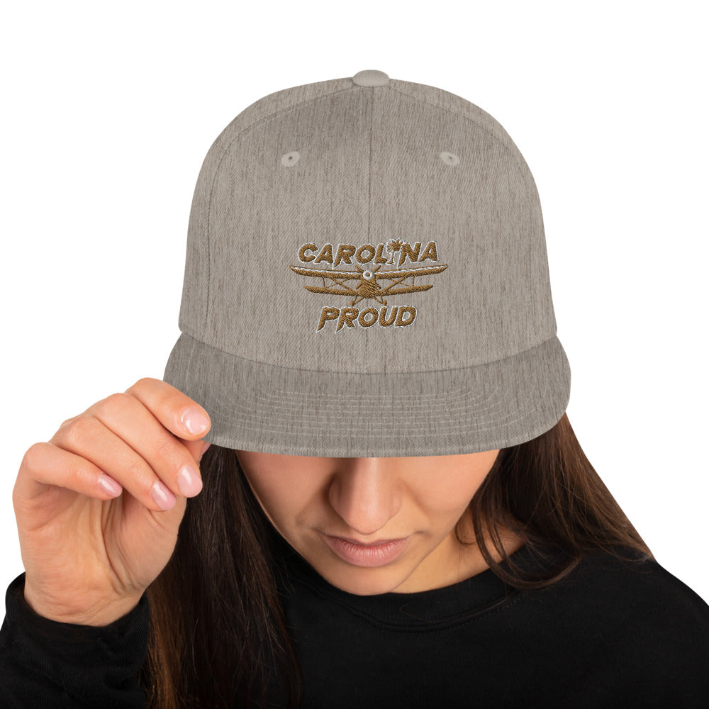 Carolina Proud Gold/Blue Snapback Hat