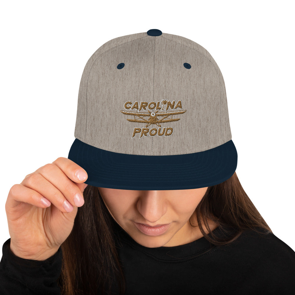 Carolina Proud Gold/Blue Snapback Hat