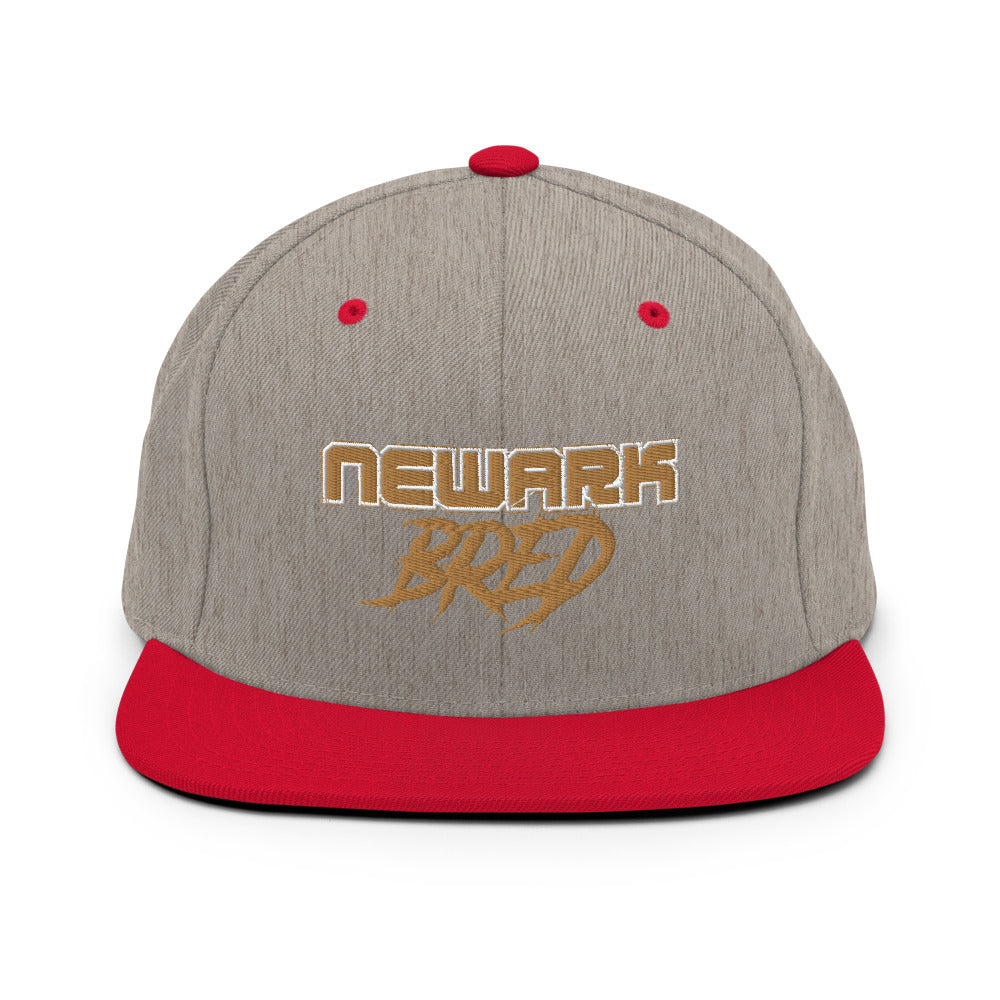 Newark Bred Snapback Hat Gold