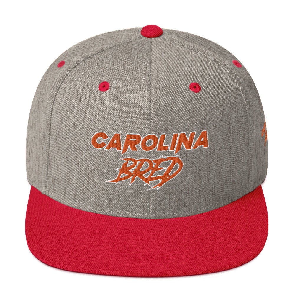 Carolina Bred - Orange Trim Snapback Hat