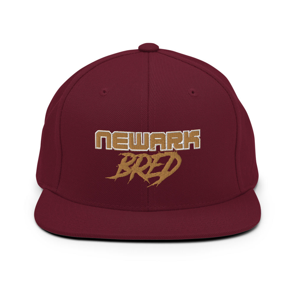 Newark Bred Snapback Hat Gold