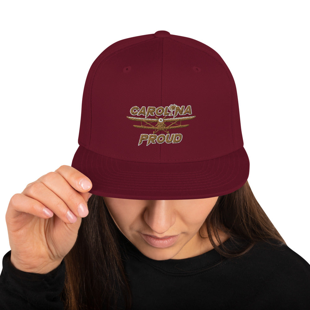 Carolina Proud Gold/Blue Snapback Hat