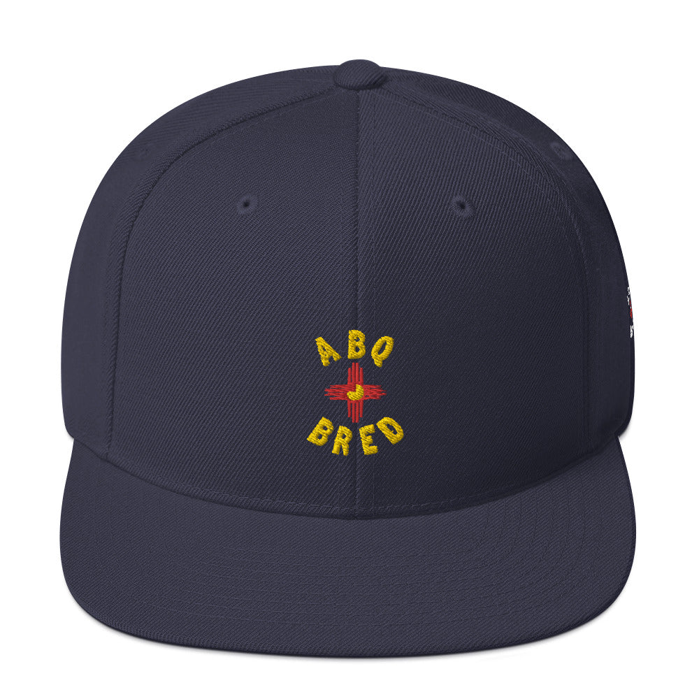ABQ Bred - Yellow Red Snapback Hat