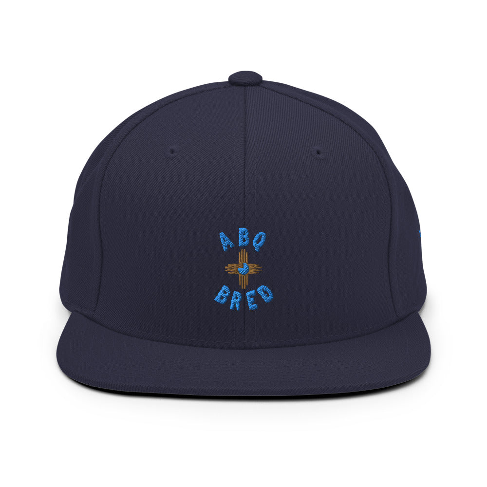 ABQ Bred - Blue Gold Snapback Hat *
