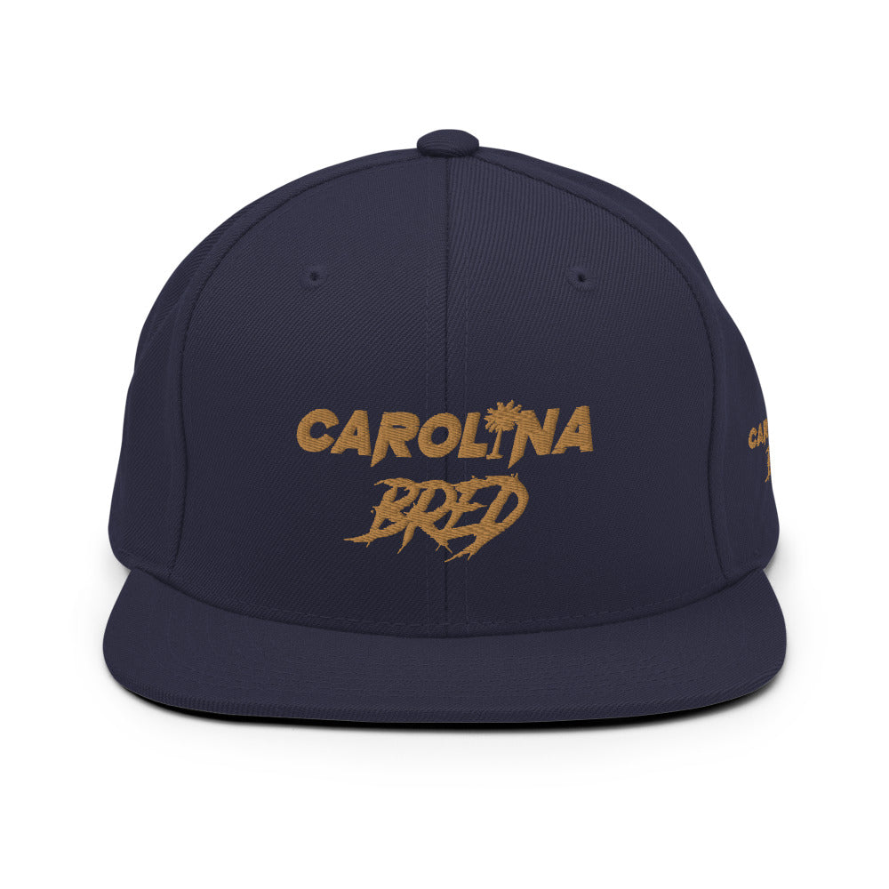Carolina Bred - Gold Trim Snapback Hat *