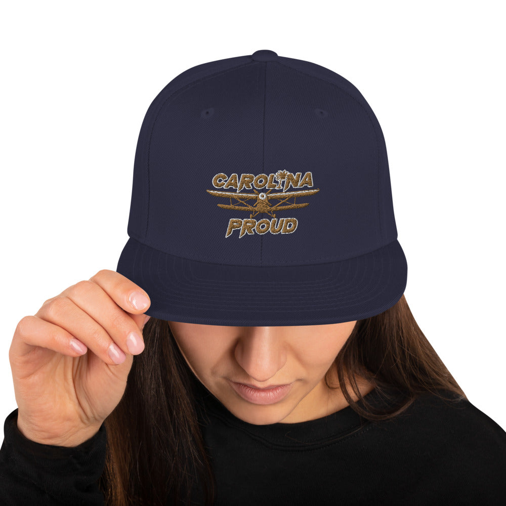 Carolina Proud Gold/Blue Snapback Hat