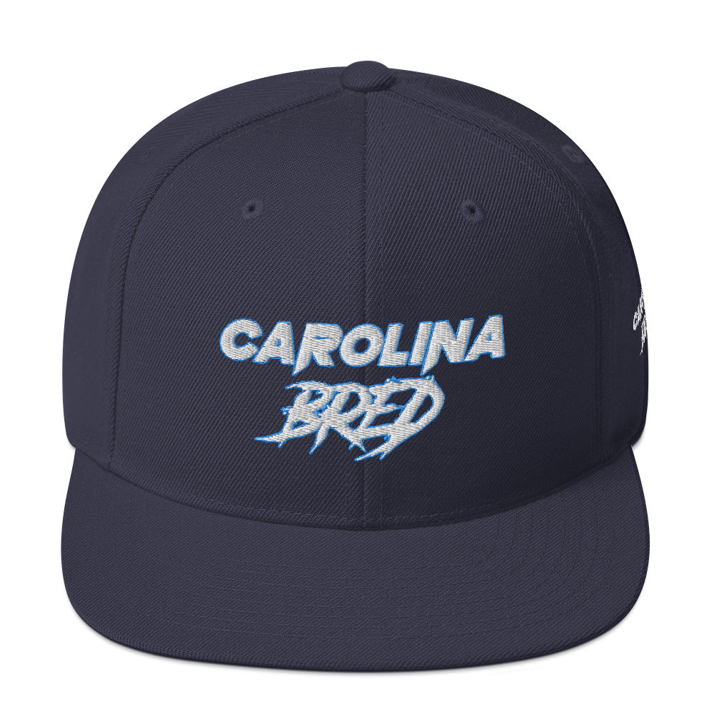 Carolina Bred - White Trim Snapback Hat