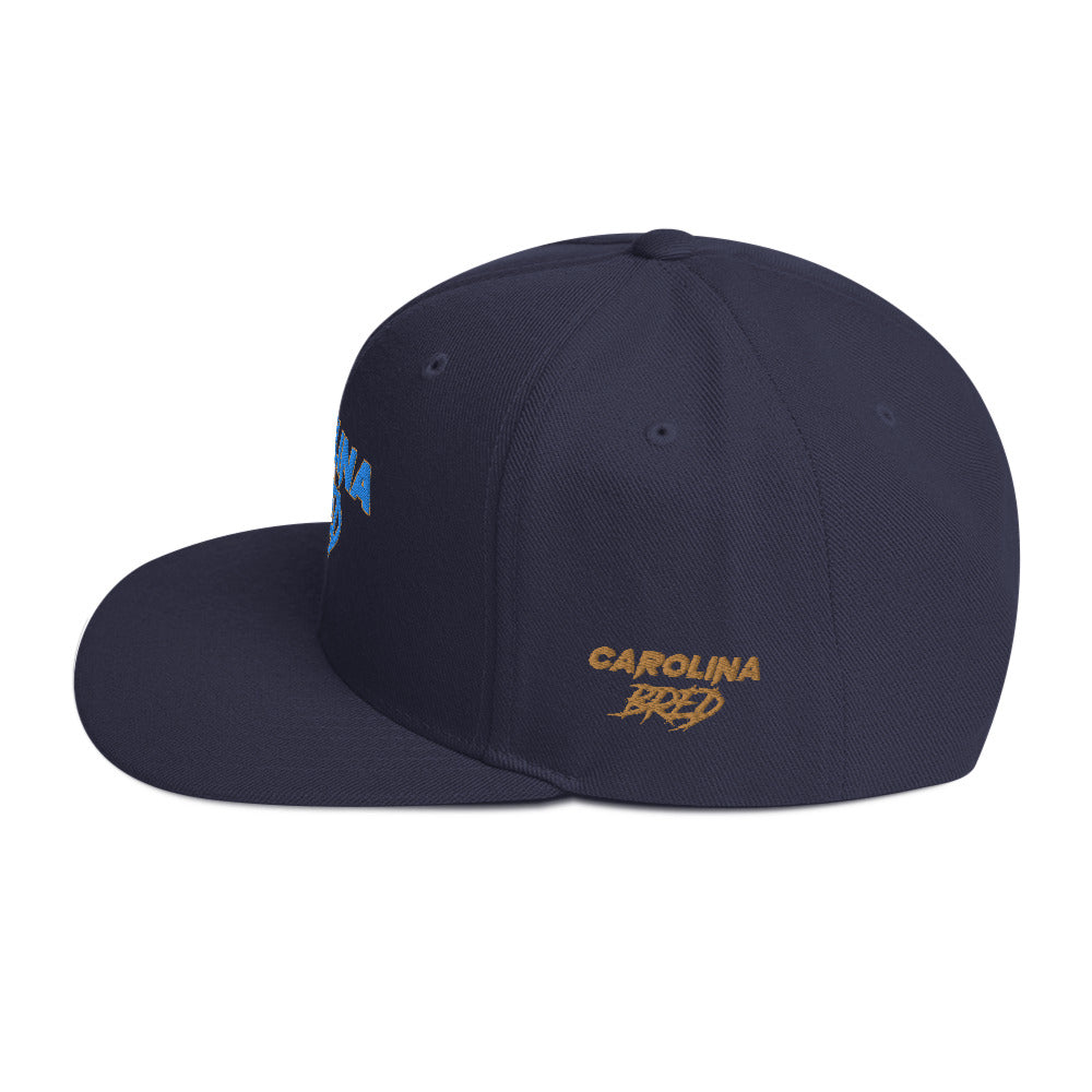 Carolina Bred - Sky Blue Trim Snapback Hat