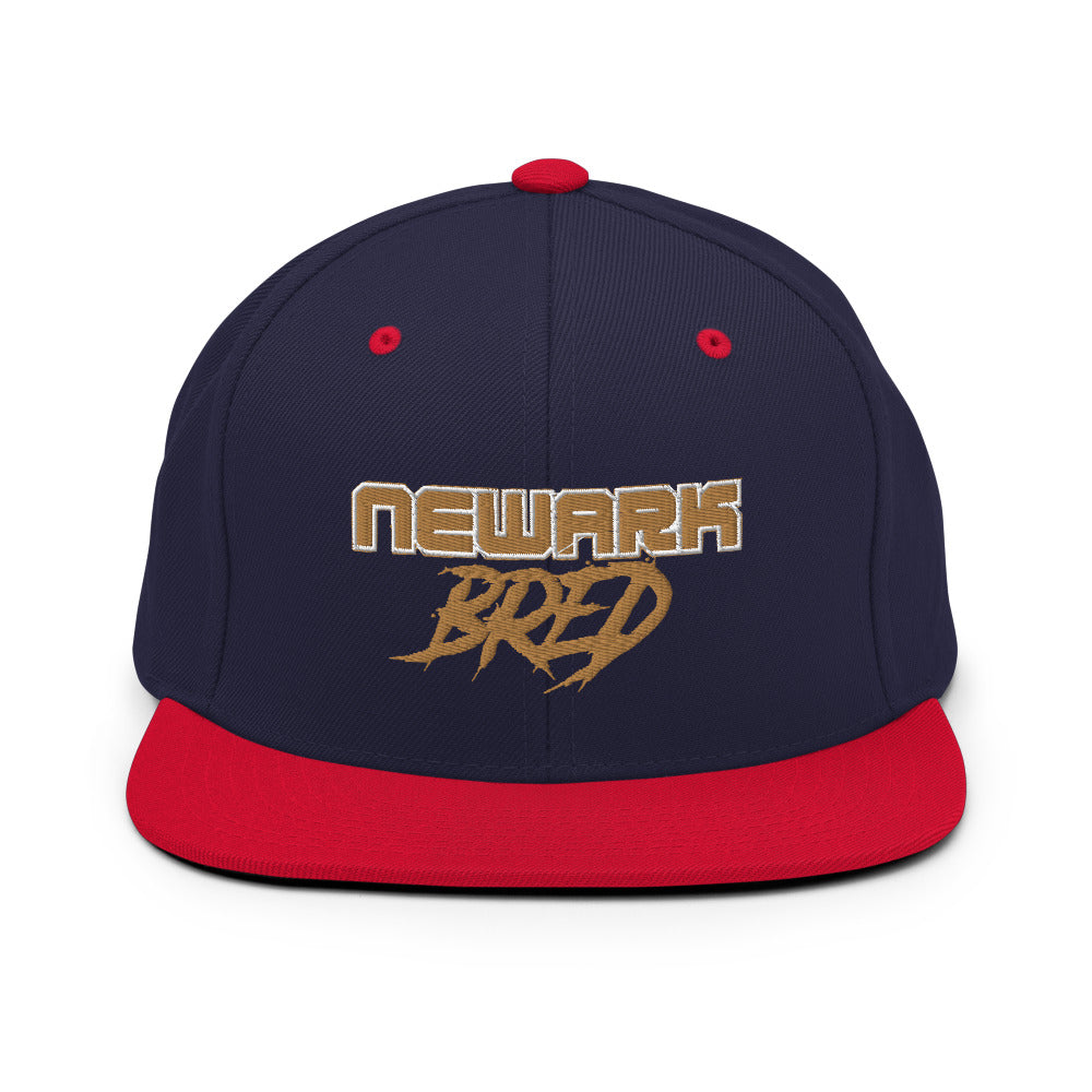 Newark Bred Snapback Hat Gold