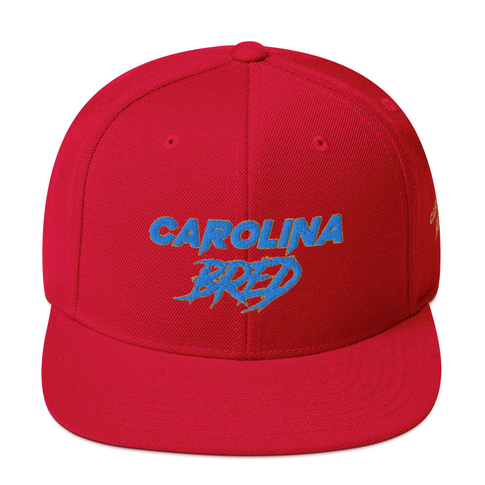 Carolina Bred - Sky Blue Trim Snapback Hat
