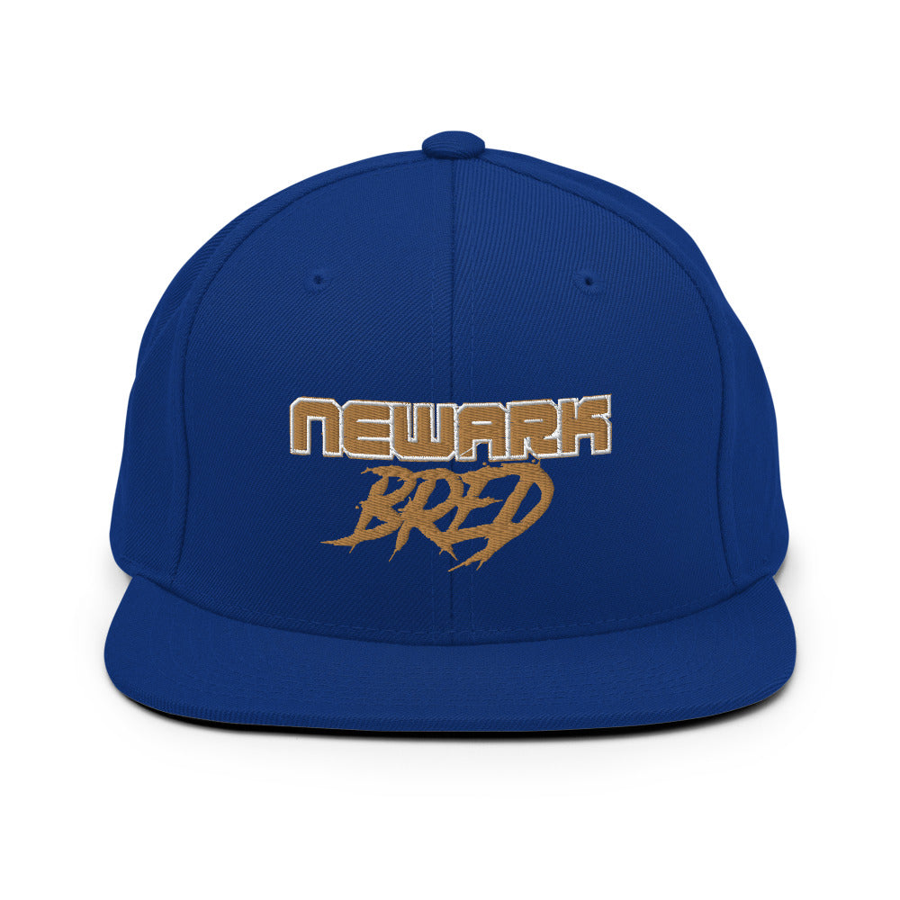 Newark Bred Snapback Hat Gold