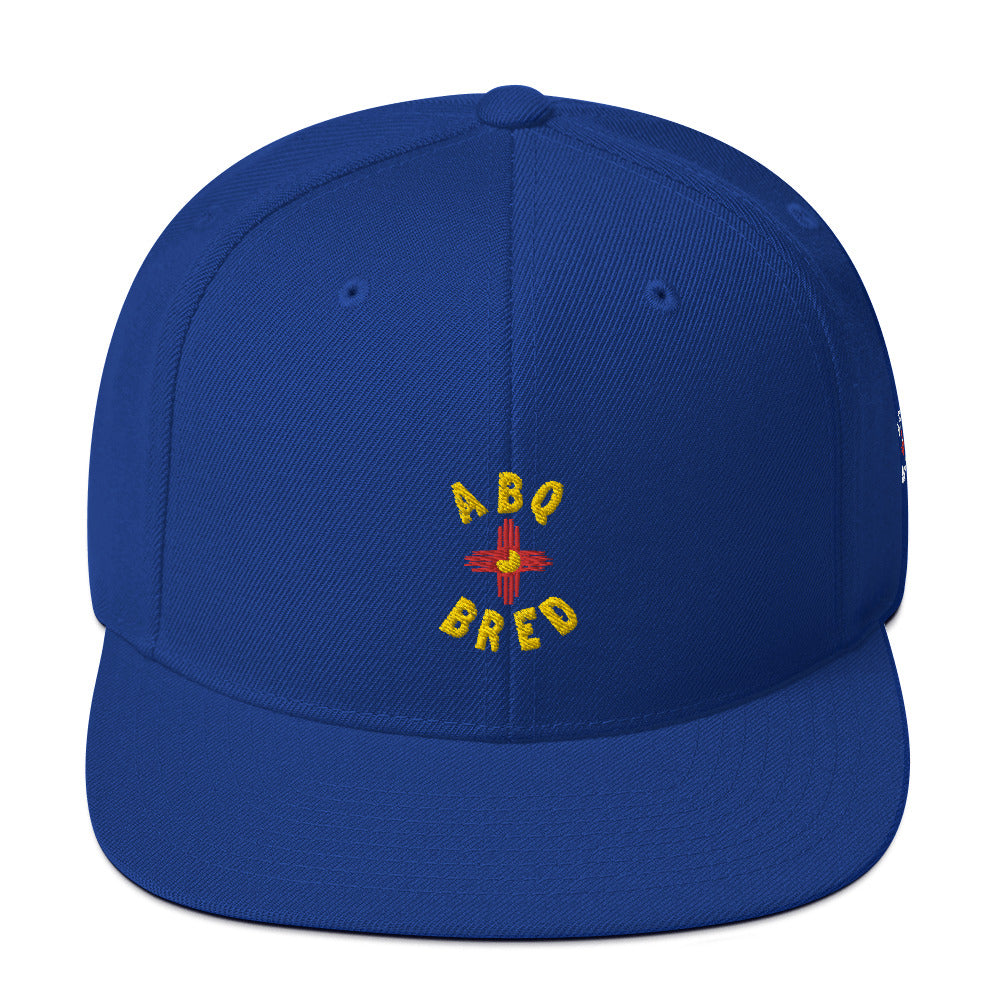 ABQ Bred - Yellow Red Snapback Hat