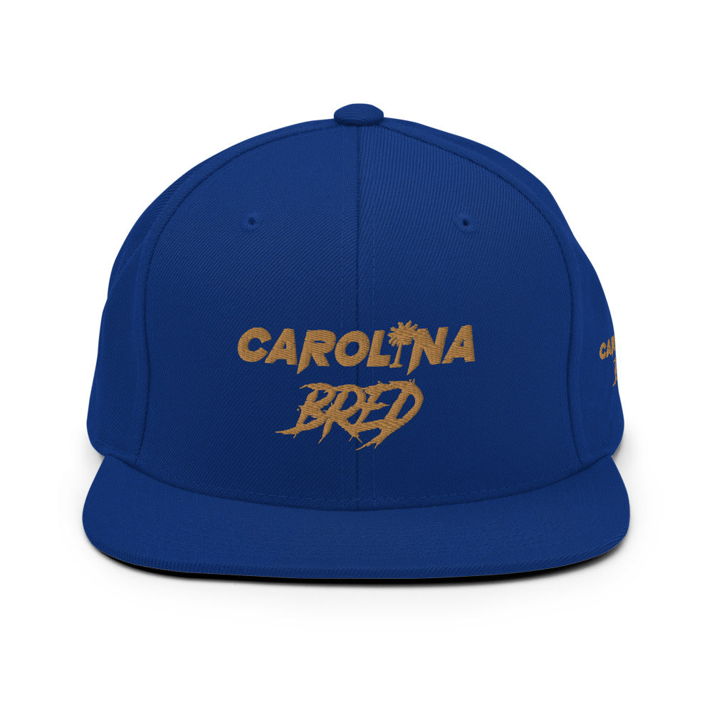 Carolina Bred - Gold Trim Snapback Hat *