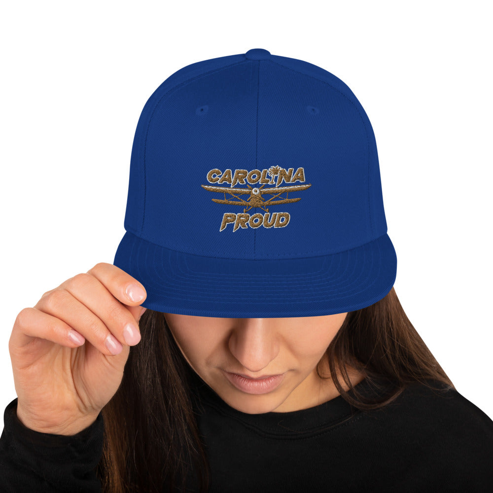 Carolina Proud Gold/Blue Snapback Hat