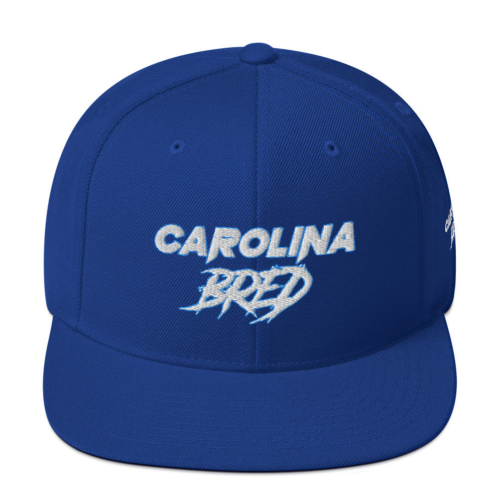 Carolina Bred - White Trim Snapback Hat