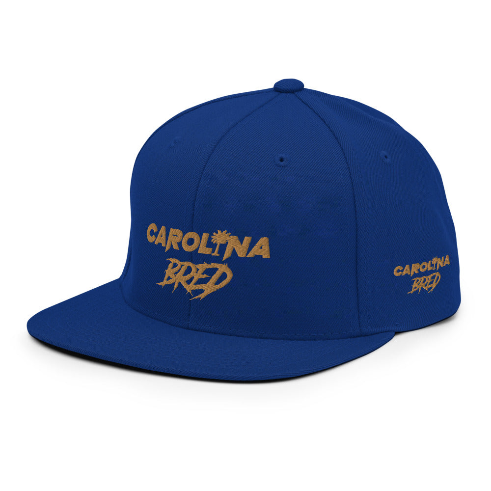 Carolina Bred - Gold Trim Snapback Hat *