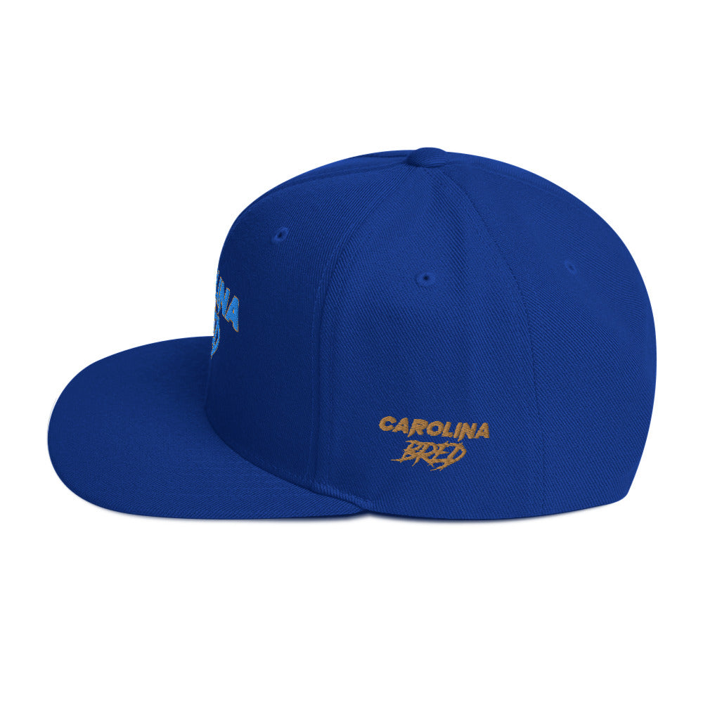 Carolina Bred - Sky Blue Trim Snapback Hat