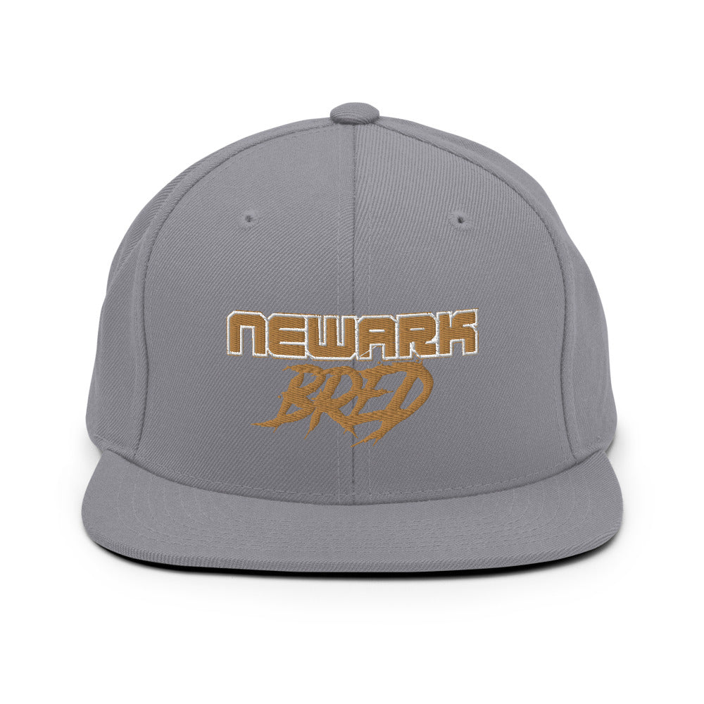 Newark Bred Snapback Hat Gold