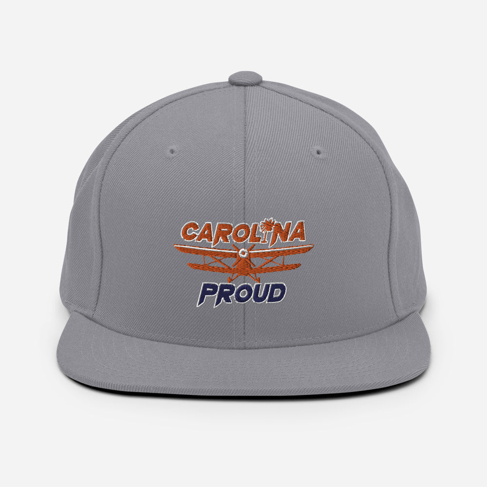 Carolina Proud Orange/Blue Snapback Hat