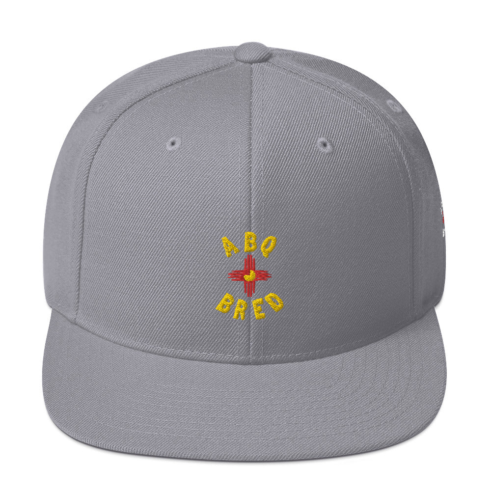 ABQ Bred - Yellow Red Snapback Hat