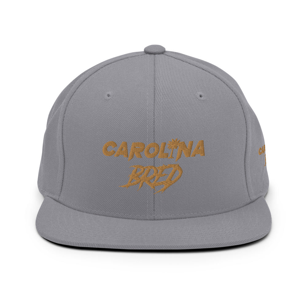 Carolina Bred - Gold Trim Snapback Hat *