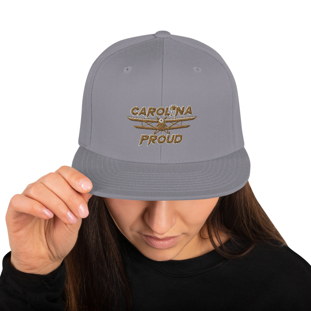 Carolina Proud Gold/Blue Snapback Hat