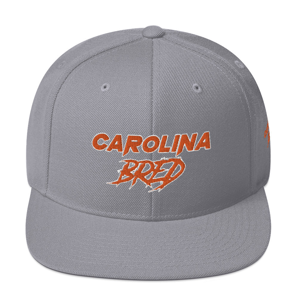Carolina Bred - Orange Trim Snapback Hat