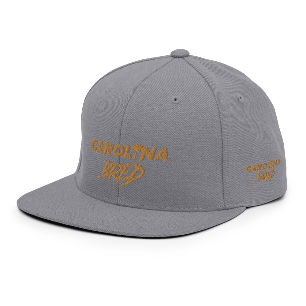 Carolina Bred - Gold Trim Snapback Hat *