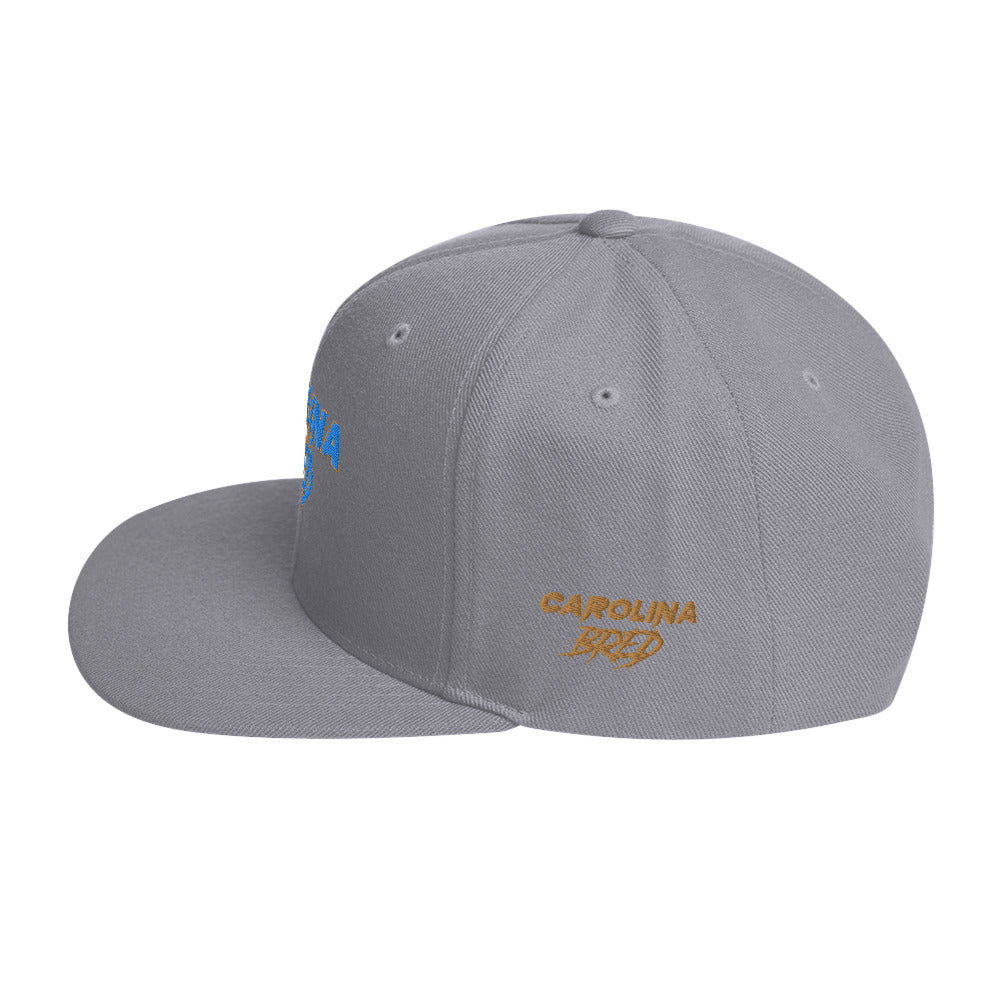 Carolina Bred - Sky Blue Trim Snapback Hat
