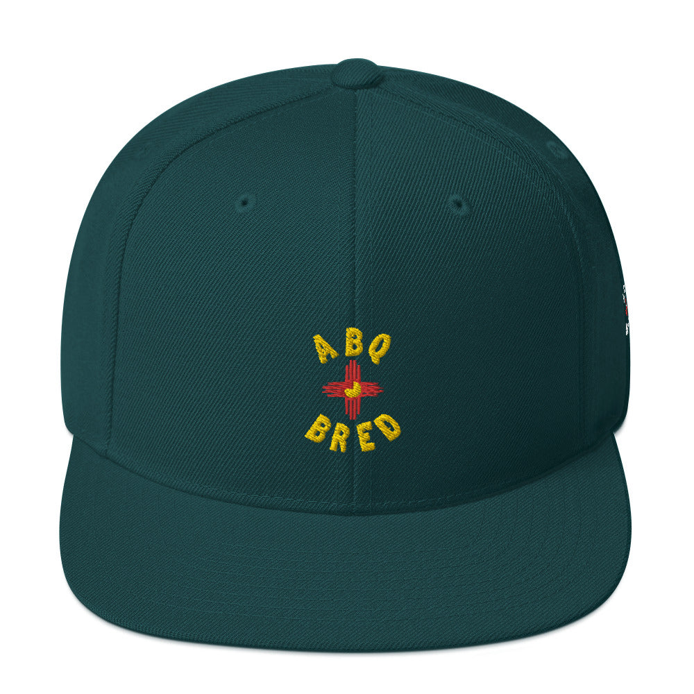ABQ Bred - Yellow Red Snapback Hat