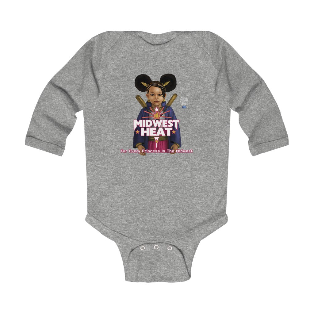Midwest Heat Princess Promise Infant Long Sleeve Onesie