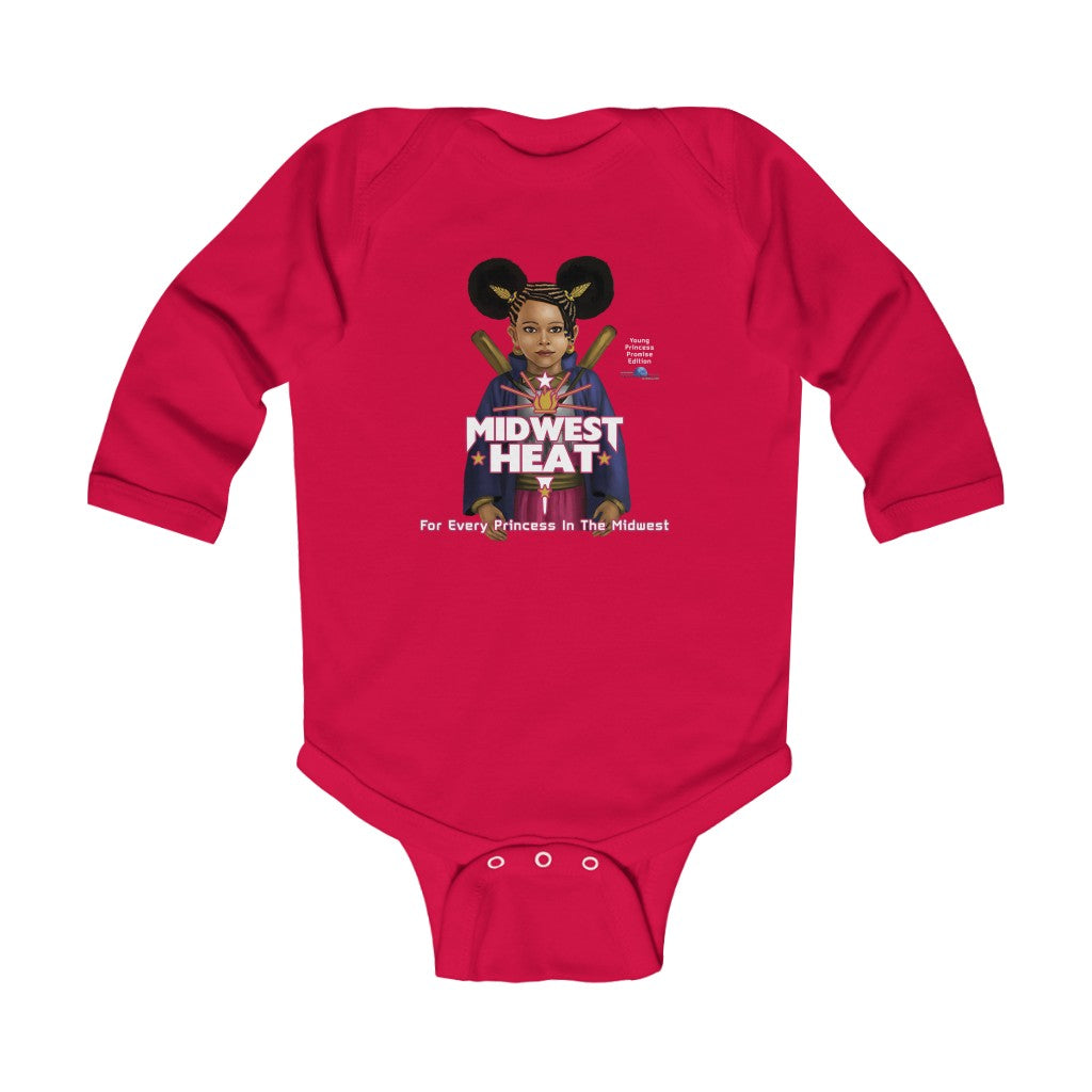 Midwest Heat Princess Promise Infant Long Sleeve Onesie