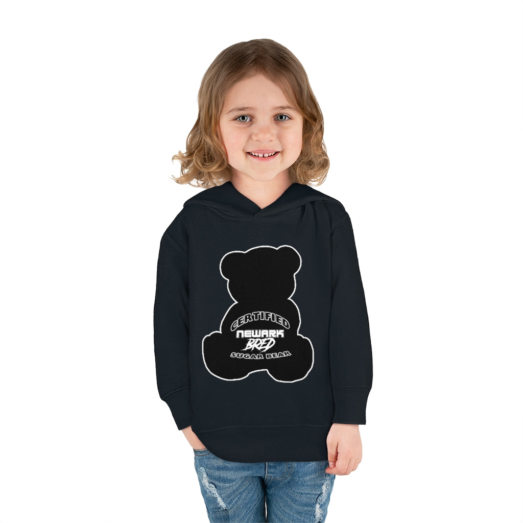 Certified Newark Bred Black Sugar Bear Toddler Hoodie