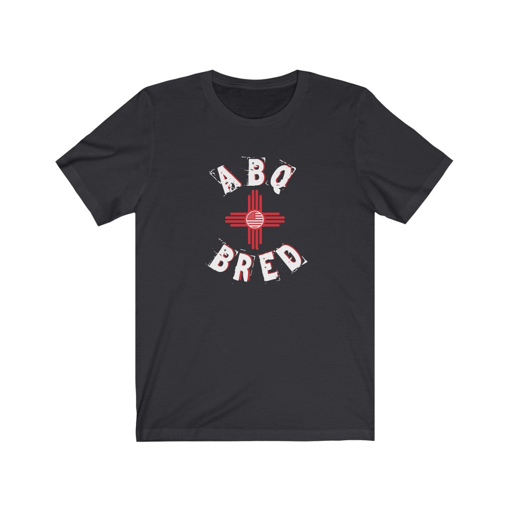 ABQ Bred - White/Red Unisex Tee