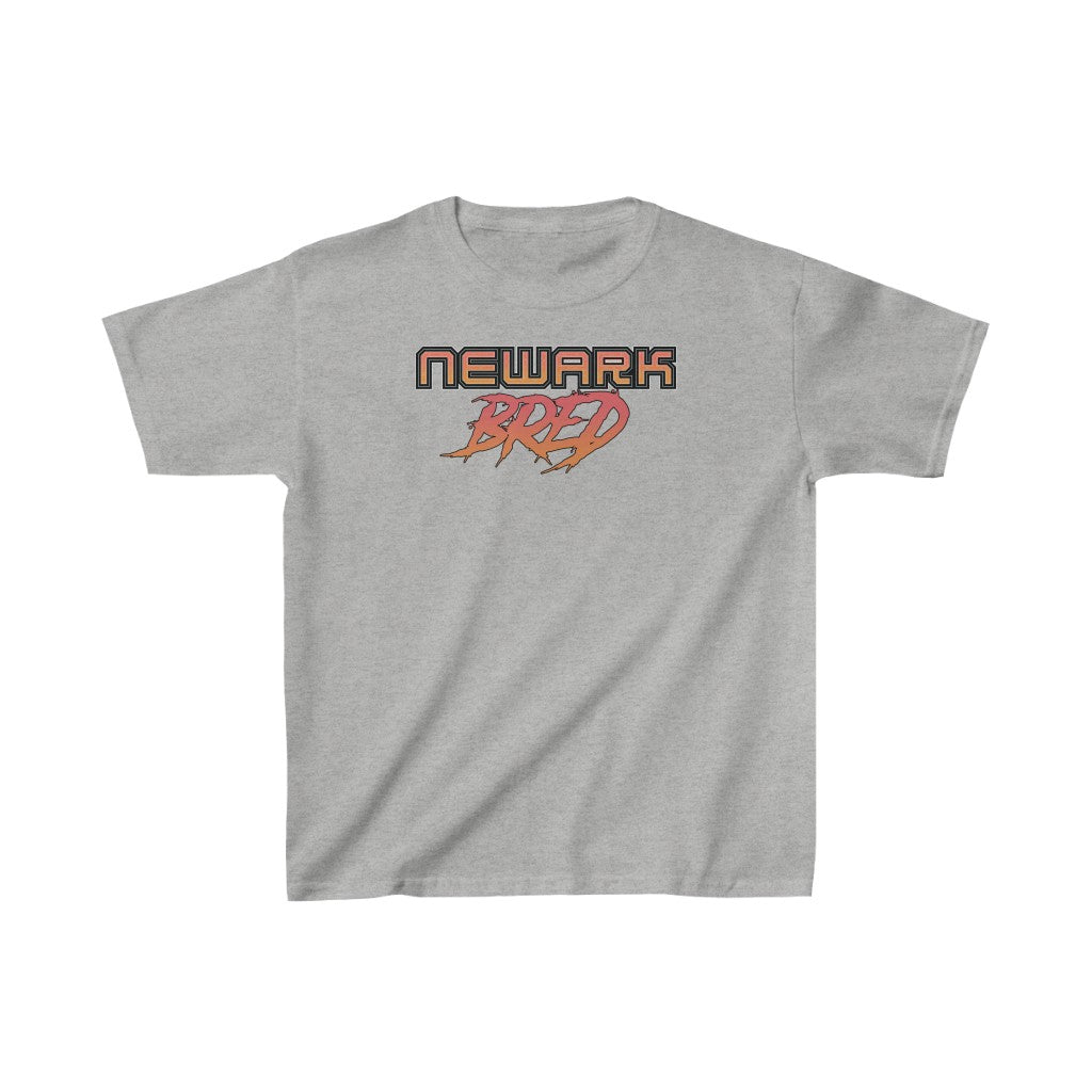 Newark Bred - Red Brick Kids Heavy Cotton Tee *
