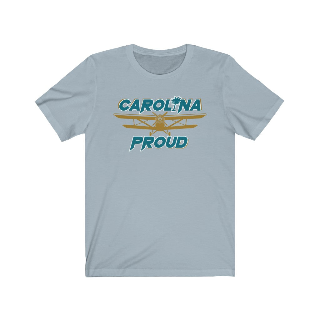 Carolina Proud - Aqua Gold Theme Unisex Tee