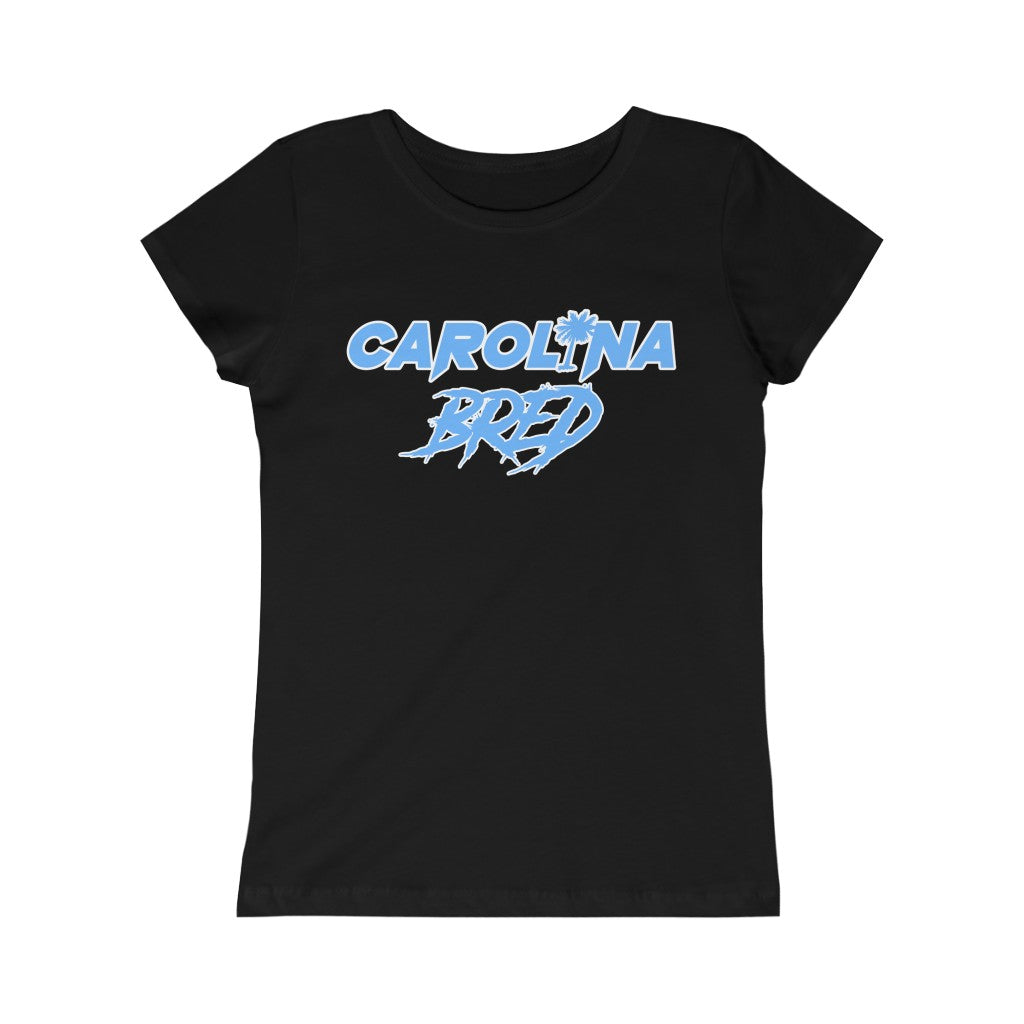Carolina Bred Blue Scheme Girls Princess Tee