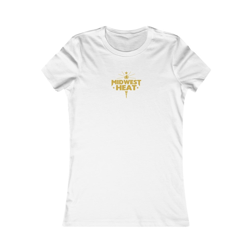 Midwest Heat - Gold Trim Women's Tee