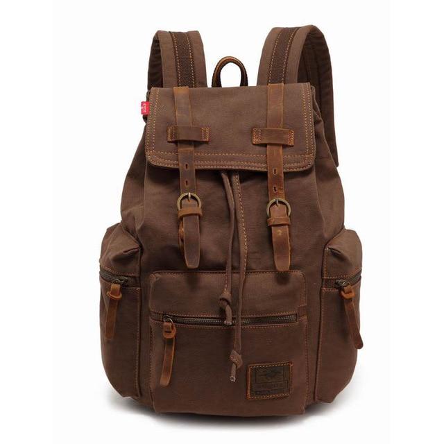 Audio Vintage Canvas Backpack - For Adults who Love and Support Children!