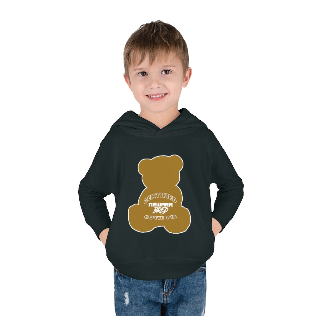 Certified Newark Bred Gold Sugar Bear Toddler Hoodie