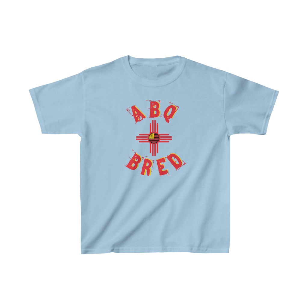 Albuquerque Bred - Gold Scheme Kids Heavy Cotton Tee