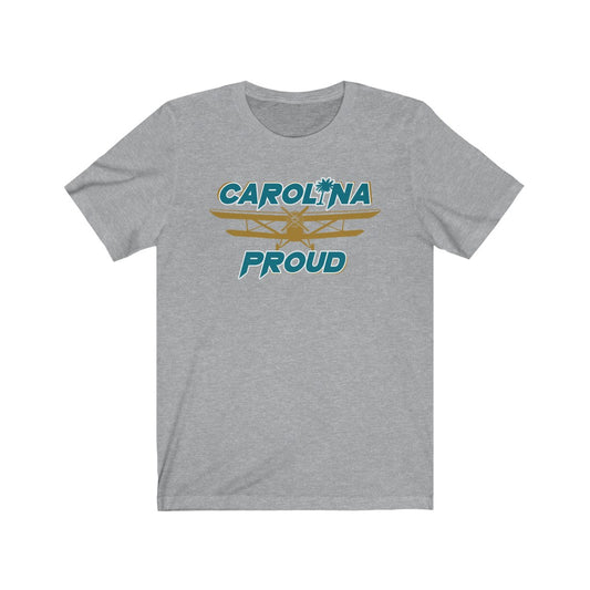 Carolina Proud - Aqua Gold Theme Unisex Tee
