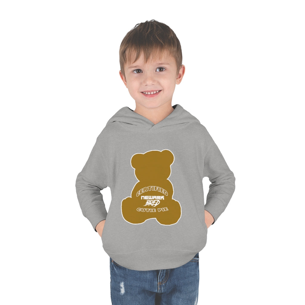 Certified Newark Bred Gold Sugar Bear Toddler Hoodie