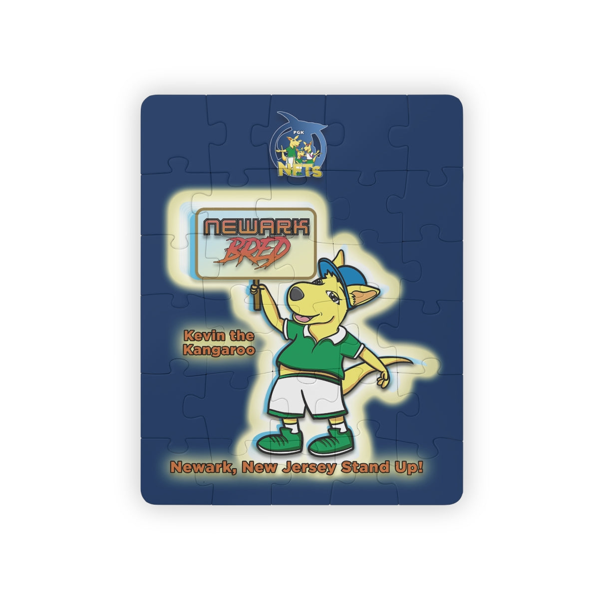 Kevin the Kangaroo Newark Bred NFT Puzzle, 30-Piece