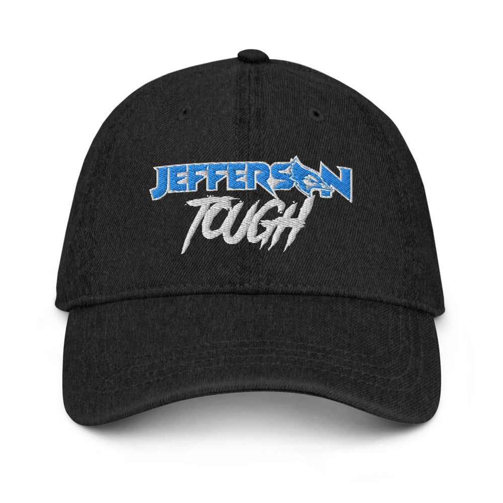 Jefferson Tough - Denim Hat Silver/Blue Stitch