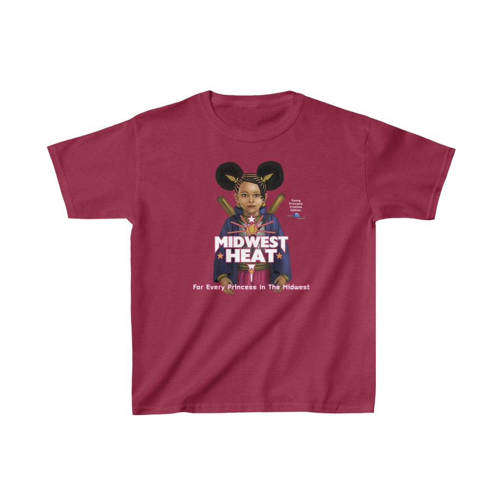 Jersey City Born - Pink Scheme Kids Heavy Tee